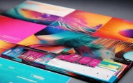 广告宣传方案设计图，视觉冲击力与数据支持的双重作用